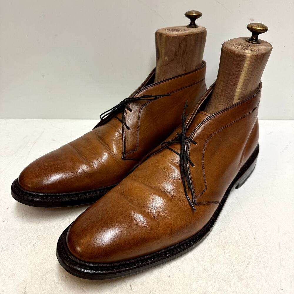NEW HEELS Allen Edmonds x Polo Ralph Lauren Brown Chukka Boot Made in USA  12 D